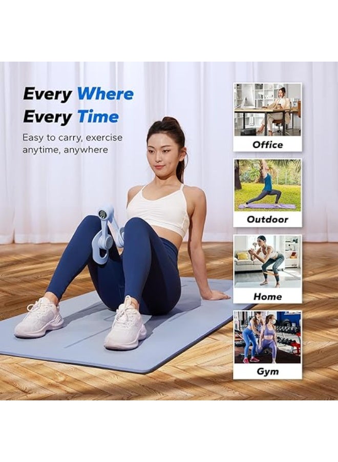DUNISO Thigh Master Pelvic Floor Trainer, Kegel Pro Exerciser Men Women, Thigh Trainer, Pelvic Floor Muscle Trainer, Inner Thigh Exercise Equipment for Lower Body Strength and Posture Support - Image 2
